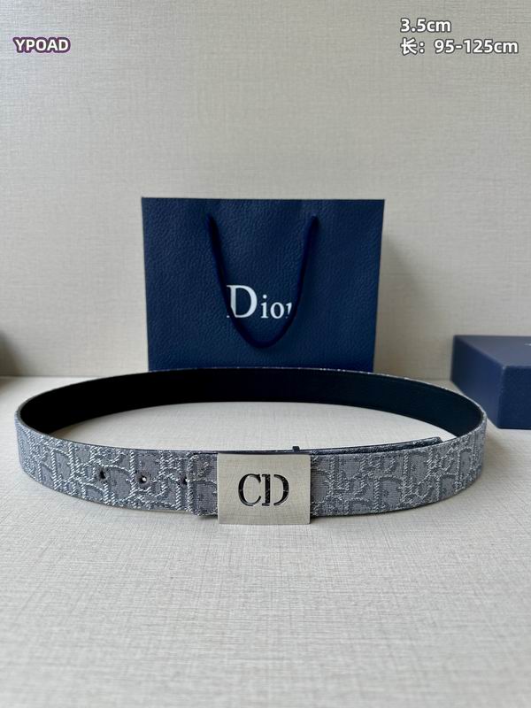 Dior belt 35mmX95-125cm 8L50